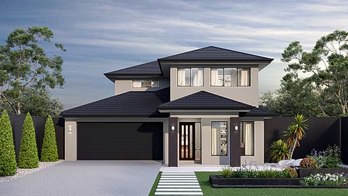 12.5m wide CONTEMPORARY NB TiledRoof 693x390px