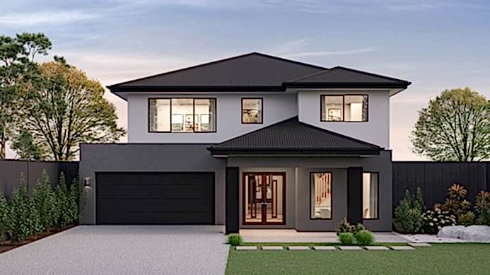 14m wide CONTEMPORARY NB Colorbond BuildOver 693x390px